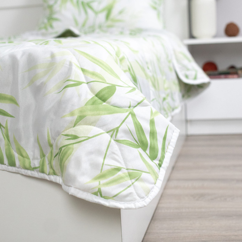 Комплект 2 в 1 одеяло 1,5сп + подушка стеганая 50х70 см 'ЛИССЕРО' 2 в 1, 1,5-сп.